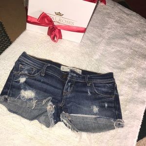 Abercrombie jean shorts